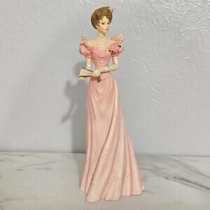 2/$50 Thomas Kinkade Inspirations of Hope Perfect in Pink Figurine 6576A 2007